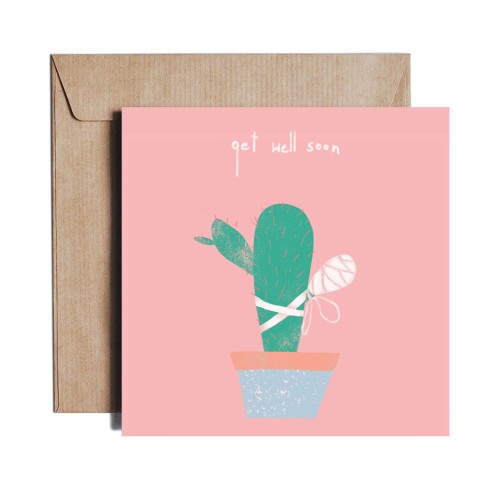 Get Well Cactus