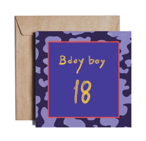Happy Eighteen Boy