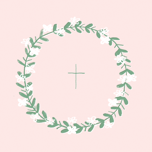 First Communion kartka na 