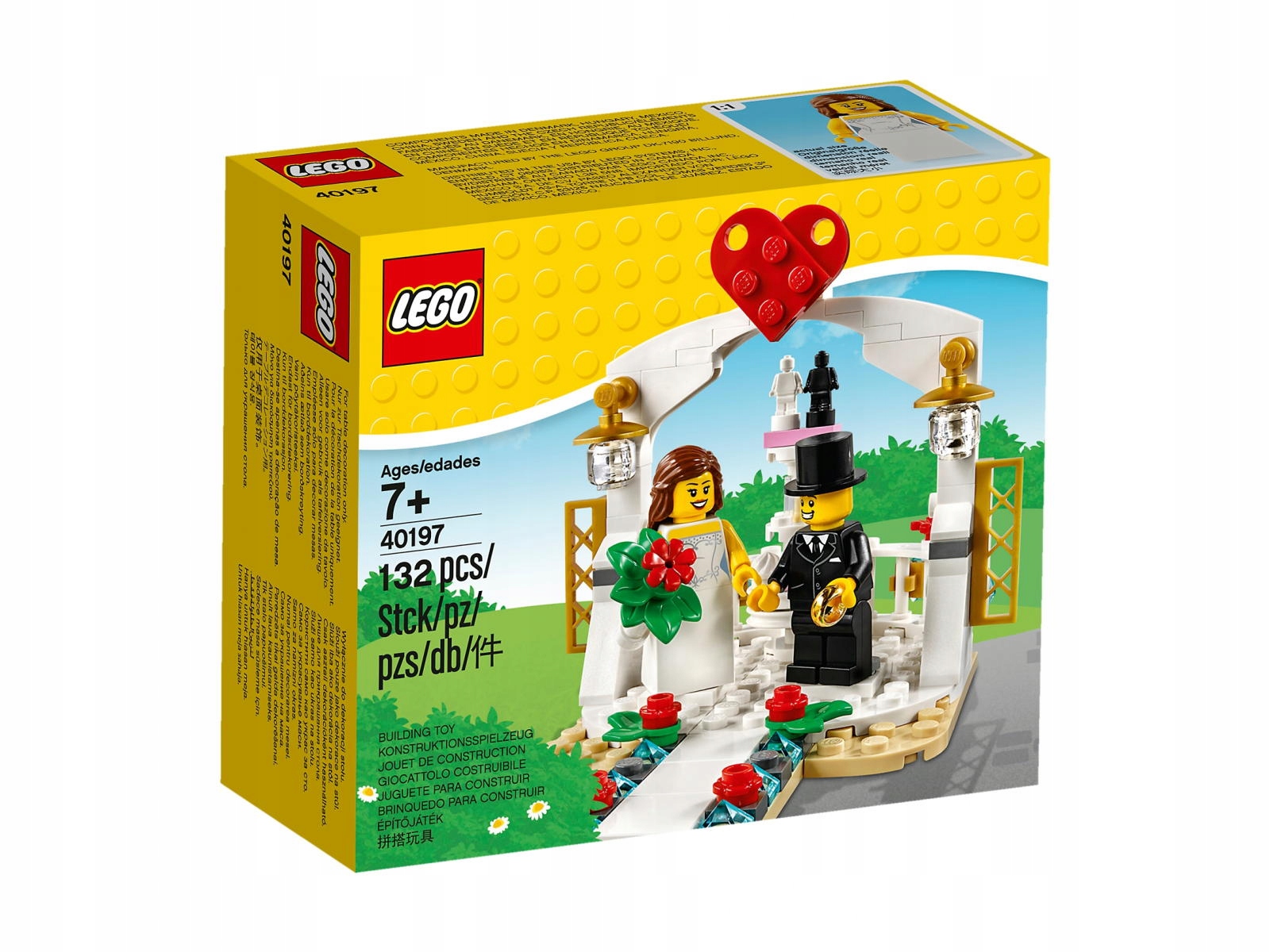 zestaw ślubny lego